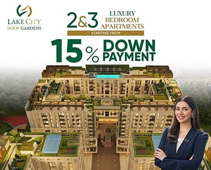 1,200 Square Feet Flats for Buy in Lake City Roof Gardens, Lahore 5