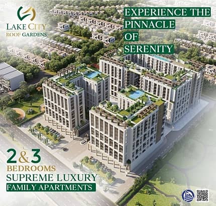 1,200 Square Feet Flats for Buy in Lake City Roof Gardens, Lahore 6