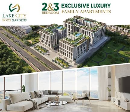 1,200 Square Feet Flats for Buy in Lake City Roof Gardens, Lahore 7