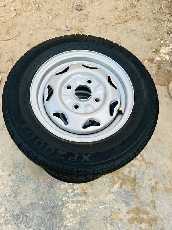 Genral Rim Tyres urgent sale 155/80/13 0