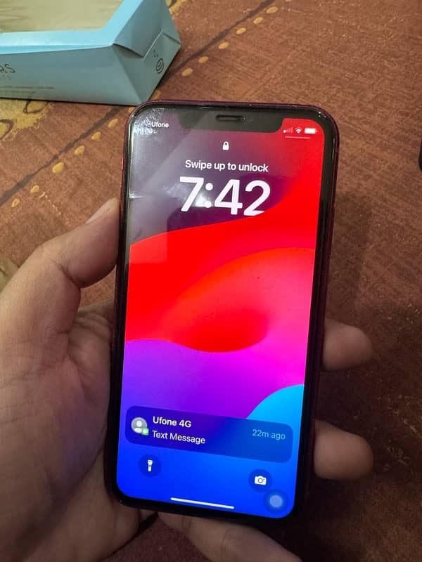 Iphone 11 RED 64 PTA approved JV 2