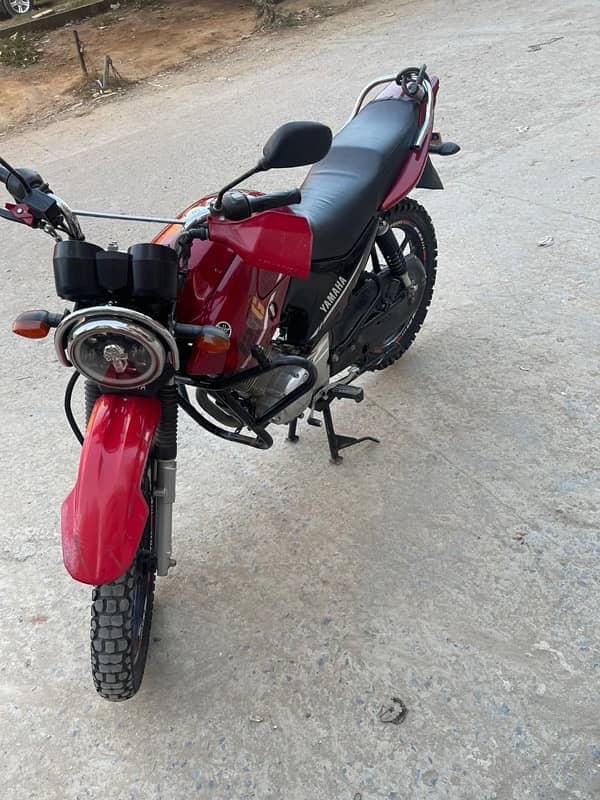 yamaha ybr125g 2020 red 2