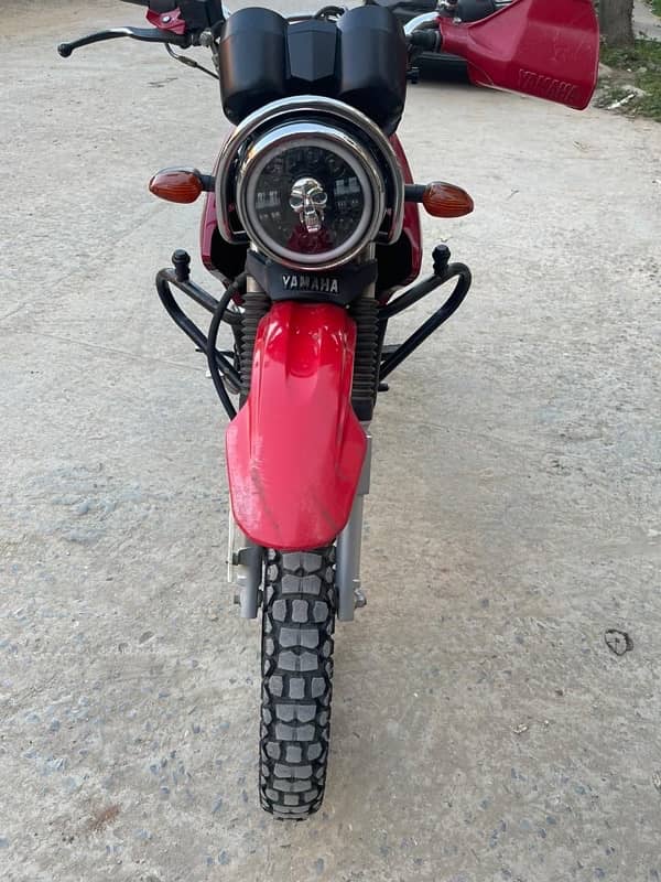 yamaha ybr125g 2020 red 5