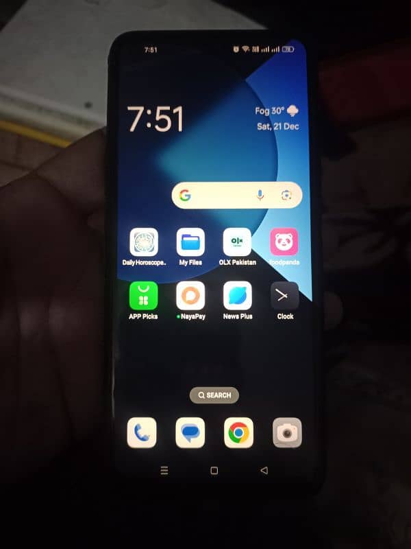 oppo a96 with box charger sath ha good condition 8+4gb 128gb 3