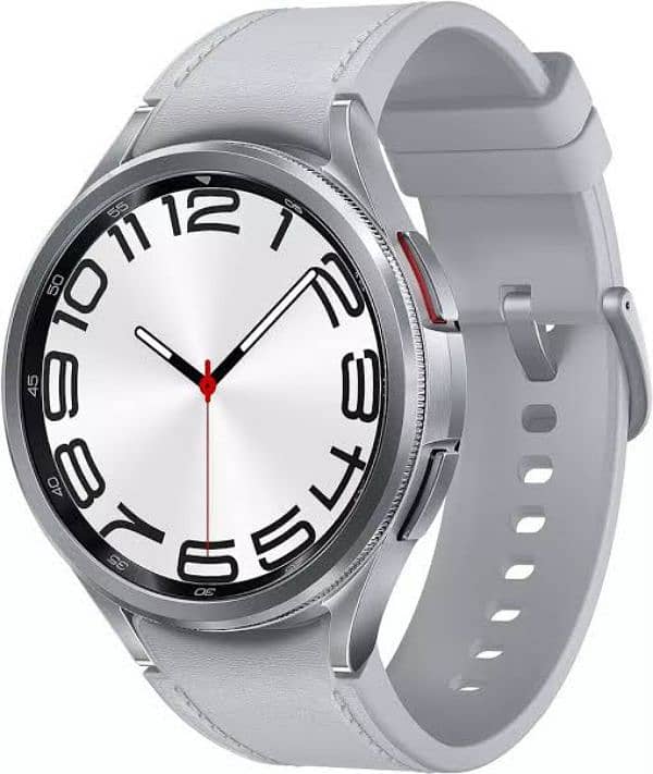 Galaxy watch 6 47 mm classic silver 0