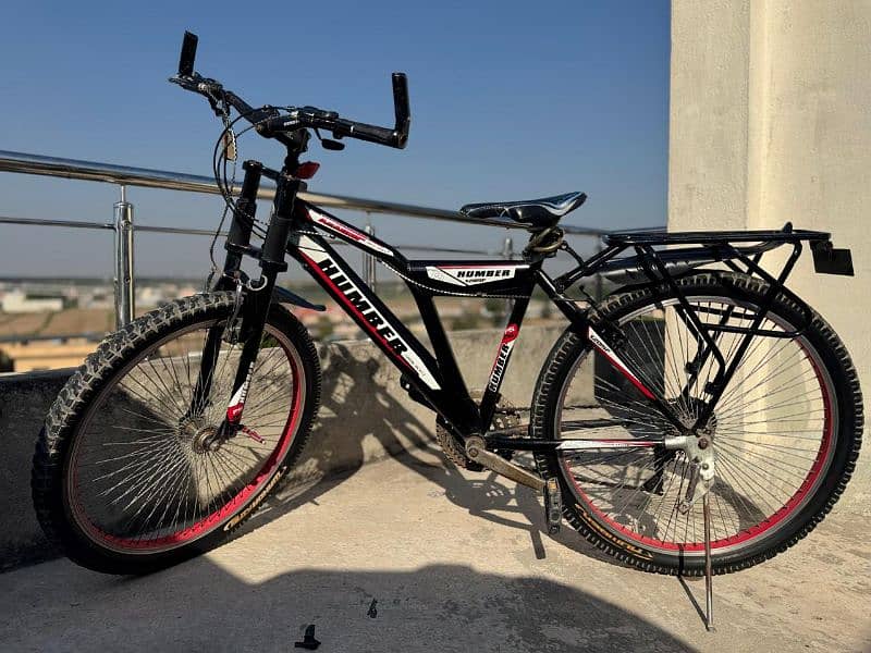 Humber MTB Black And Red Edition 2