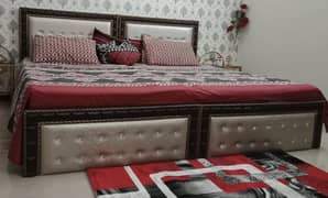 Pair of Single Beds for Sale without Mattress