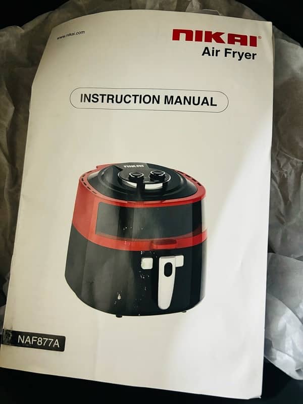 Nikai Brand New AirFryer for sale 2