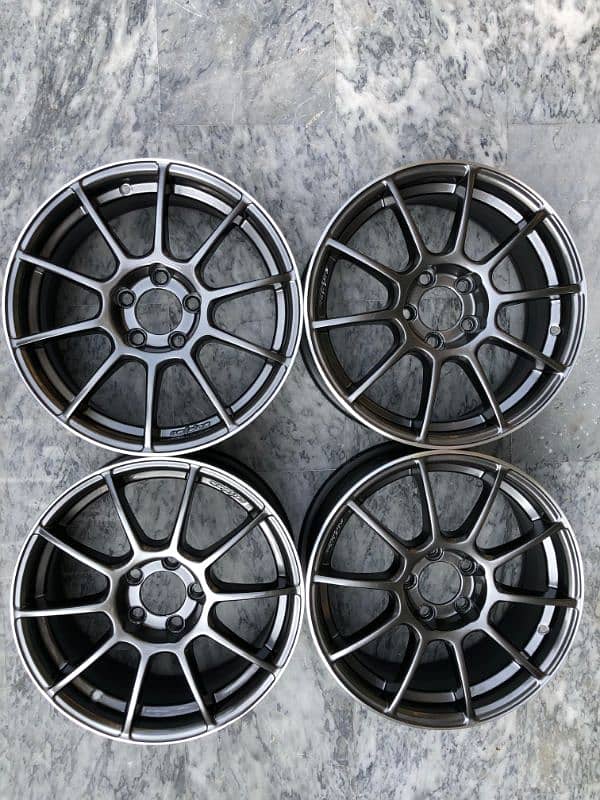 Lenso 15 inch 5 nut 100 pcd 6.5jj rims 0