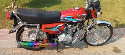 honda 125 for sale model 2024 showroom condition