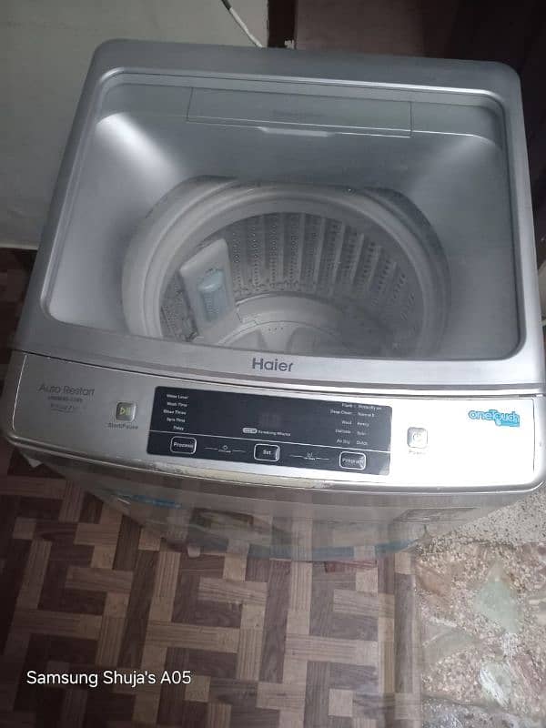 Haier fully automatic washing machine 2