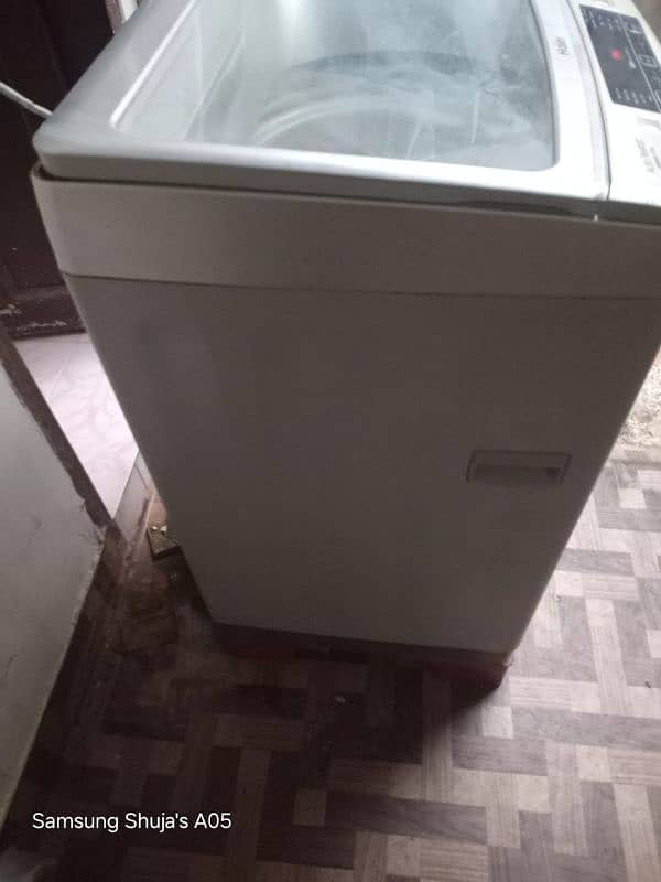 Haier fully automatic washing machine 7