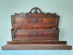 Tali (Sheesham) Wooden Bed for sale.