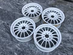 SSF SSR Sprint Hart CP-F 15 inch multi pcd staggered rims