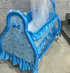 Baby Swing with Mosquito Net | Safe & Comfortable Baby Swing