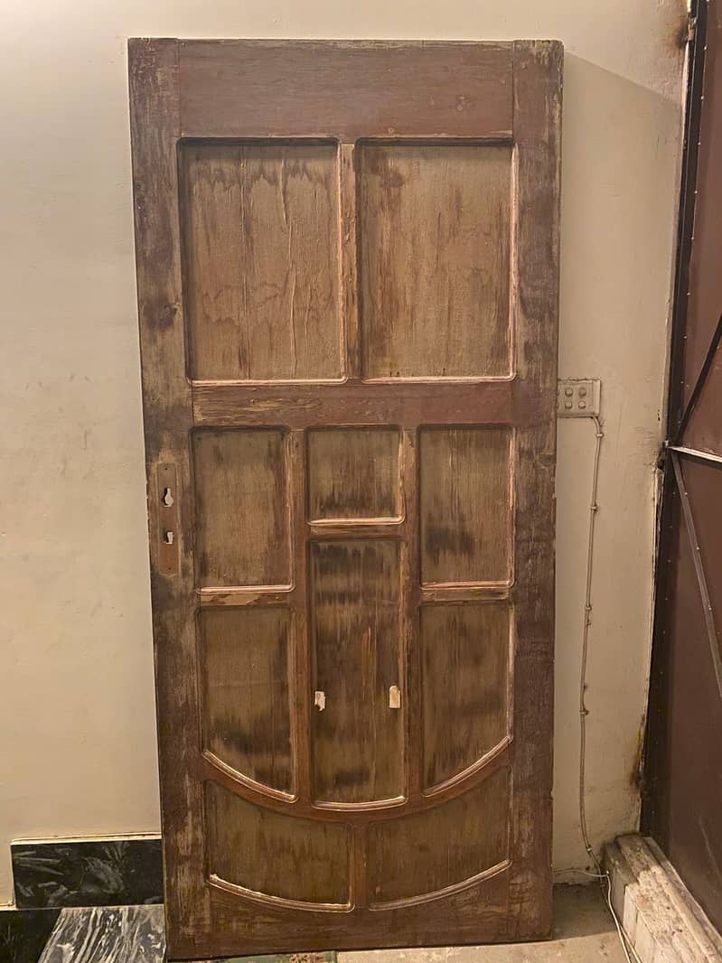 Solid Wooden Door For Sale 0