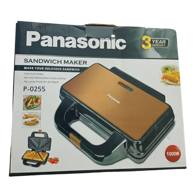 New Panasonic Sandwich Maker P-0255 0