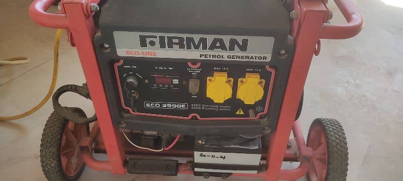 Firman Generator ECO-Line (ECO3990-E) For Sale 2