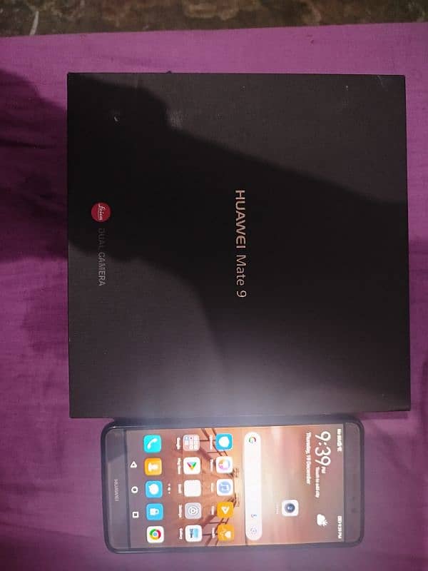 Huawei Mate 9 4gb 64gb dual sim PTA Official Approved 10