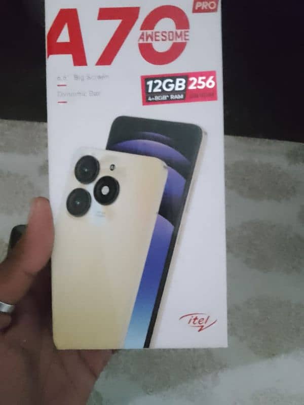 Itel A70 256gb 6