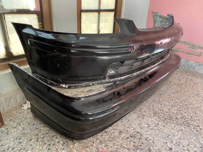 Honda civic 1998 front and back original bumpers 1