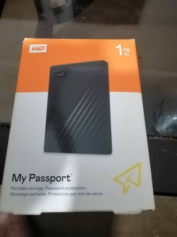 WD my passport 1 TB 0