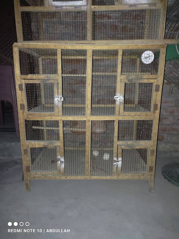 Wooden cages for Australian Budgies and Finches 0