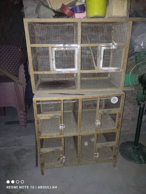 Wooden cages for Australian Budgies and Finches 1