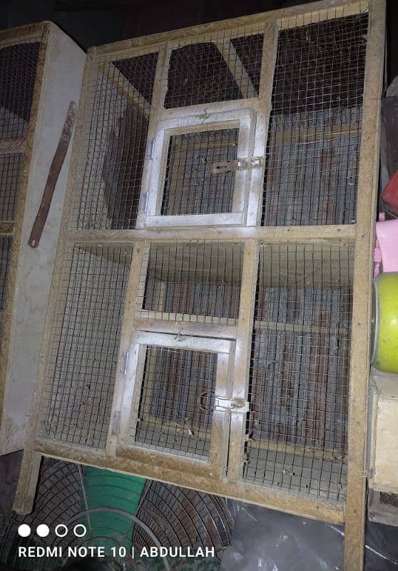 Wooden cages for Australian Budgies and Finches 2