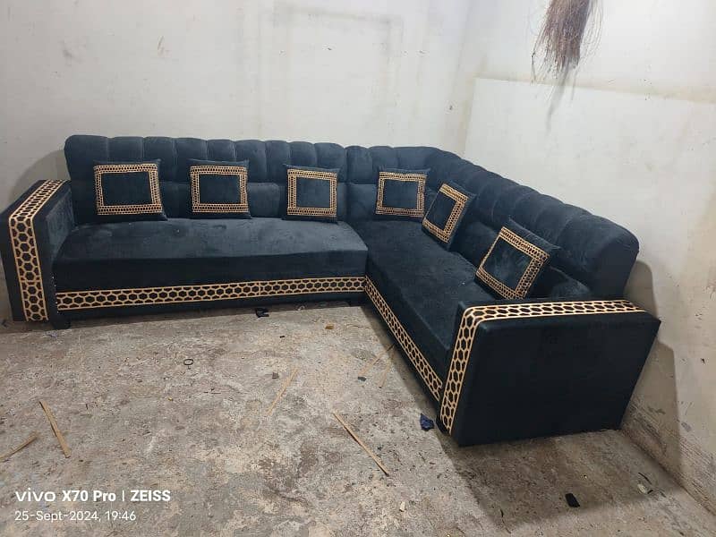 Available All Type Sofa L shape-5 seat- 6 seat 9