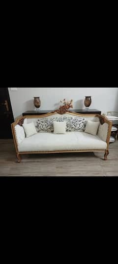 Sheesham sofa set almost new