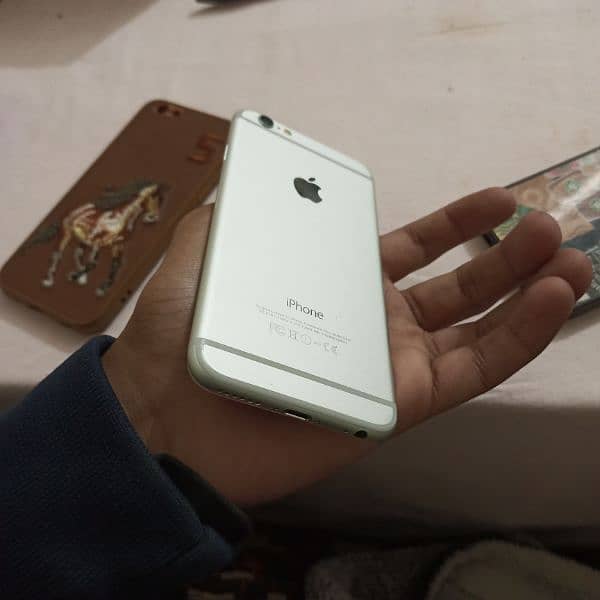 iPhone 6  10 by 10 condition 16 gb  non pta with cover 11