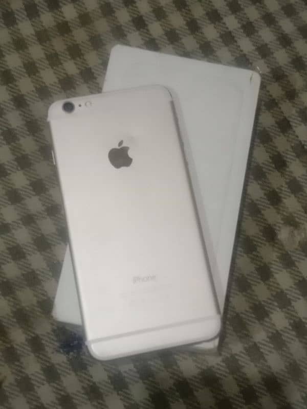 I phone 6 plus pta approved 64 gb with box all ok 0