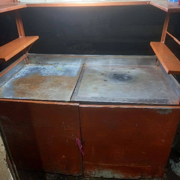 Burger shawarma Counter Steel 4