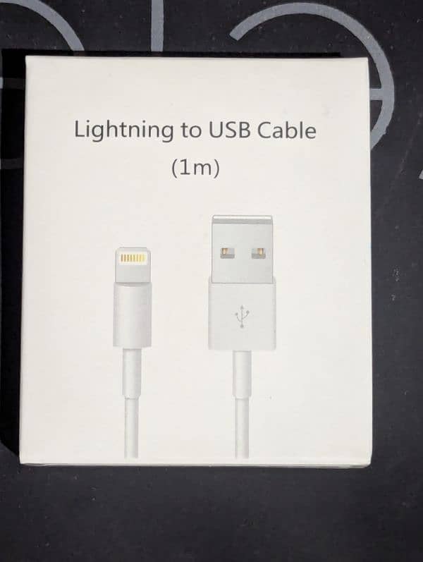 Apple iphone USB A to lightening charging cable. 0