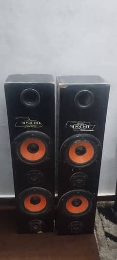 black orang speaker without amplifier wo kharab ho gaya th