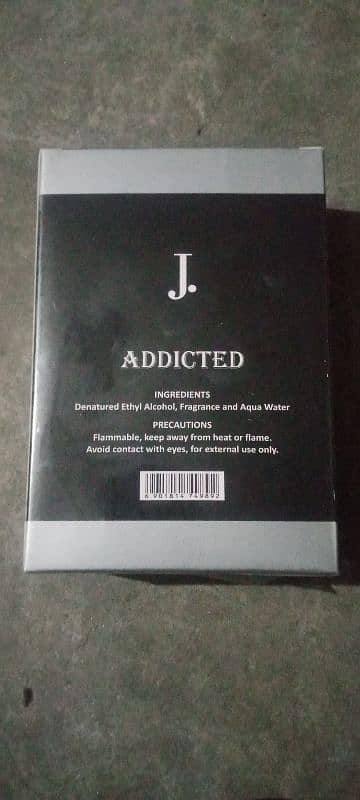 J. ADDICTED.   POUR HOMME 1