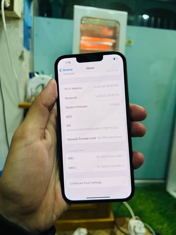 Iphone 13 Pro 128GB Sim Working 7