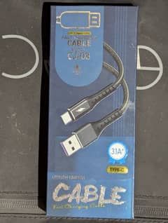 USB to Type c fast charging cable