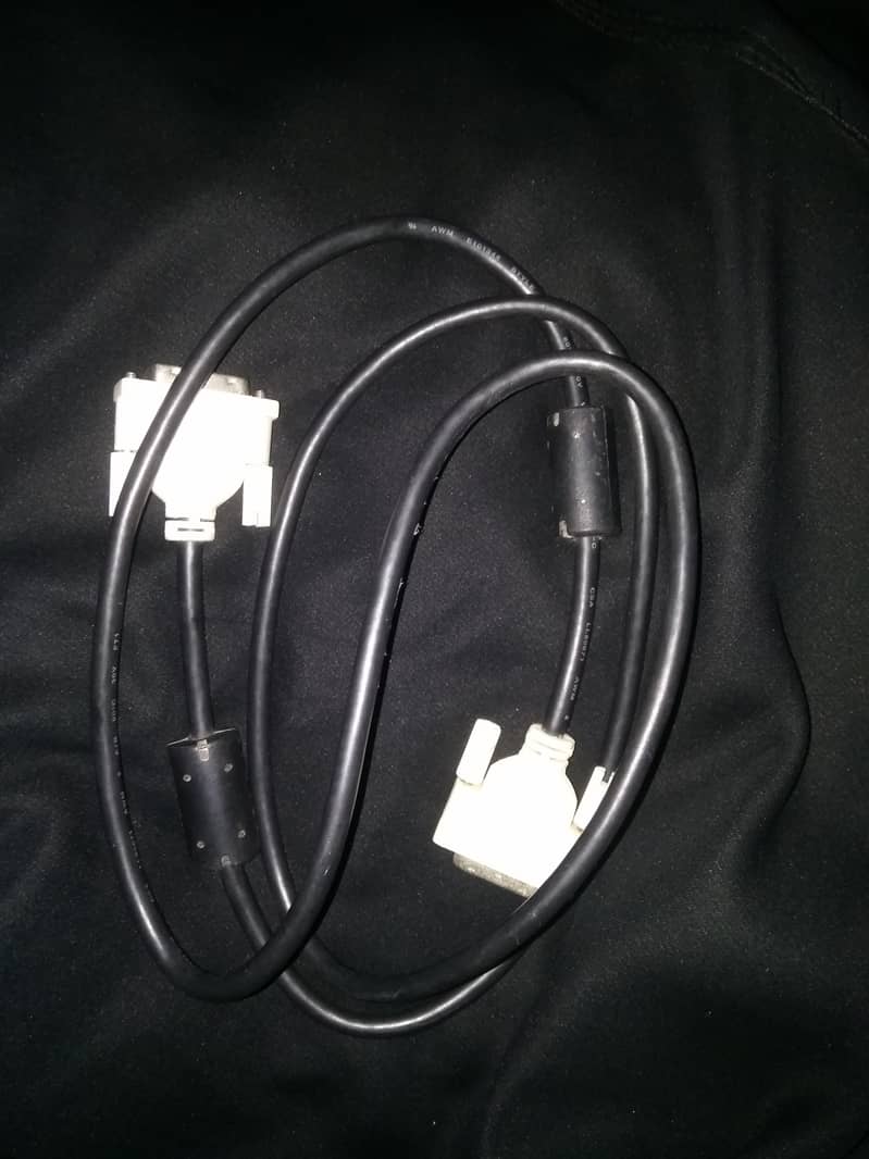 Used vga and dvi cable for sale 1