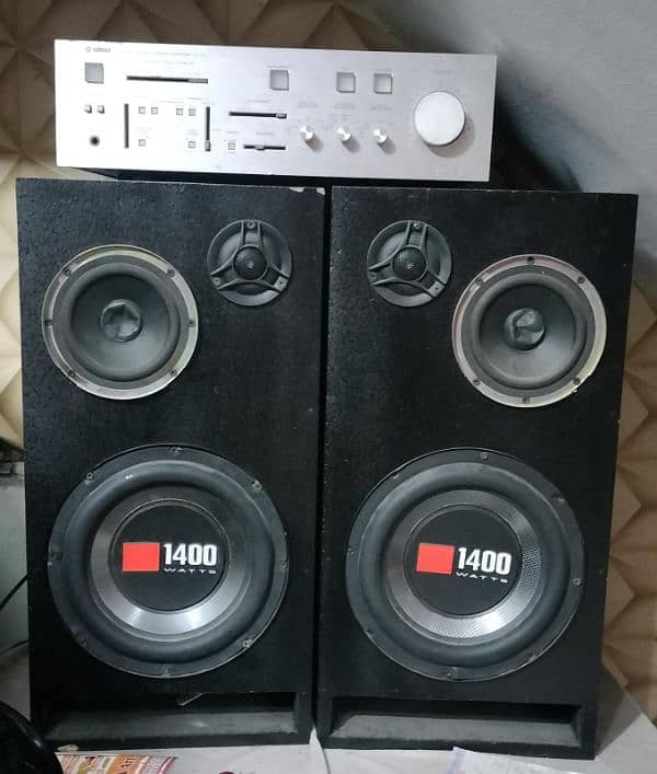 10" Woofers with modified Amplifier 1