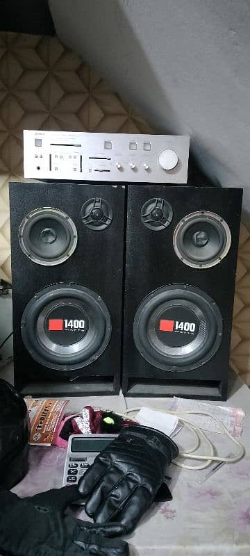 10,"  Woofers with modified Amplifier 0