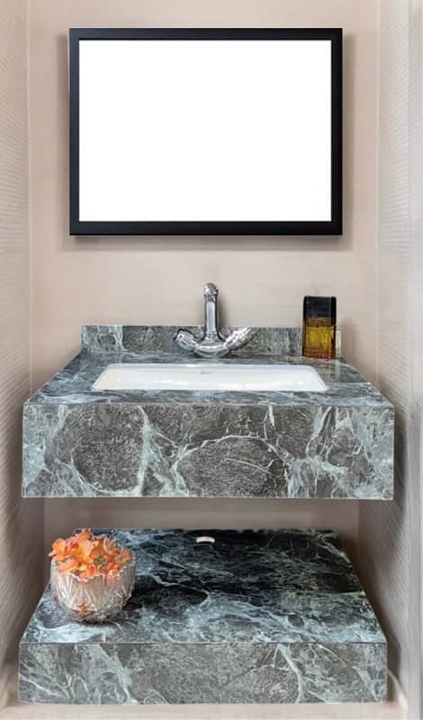 Tile Basin Vanity 1