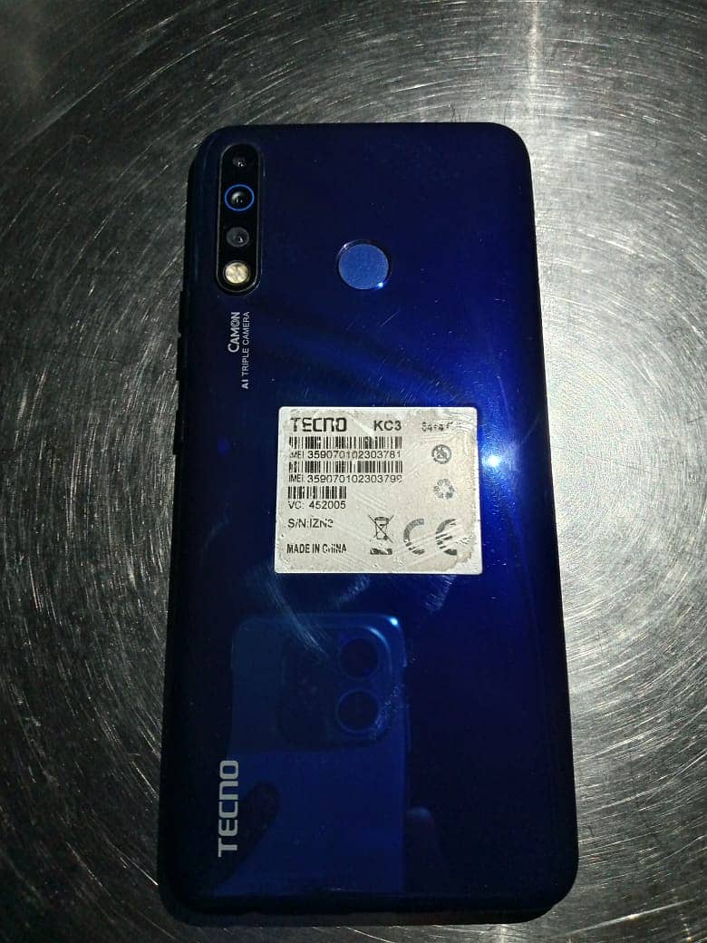 Tecno camon 12 Air  4/64 memory 1