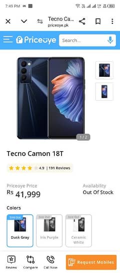 tecno camon 18t full ok ha phone changer ha  box ni ha