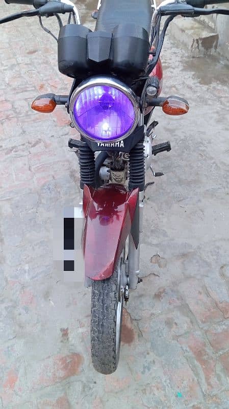 Yamaha ybz 125 location 18 Hazari district Jhang 1