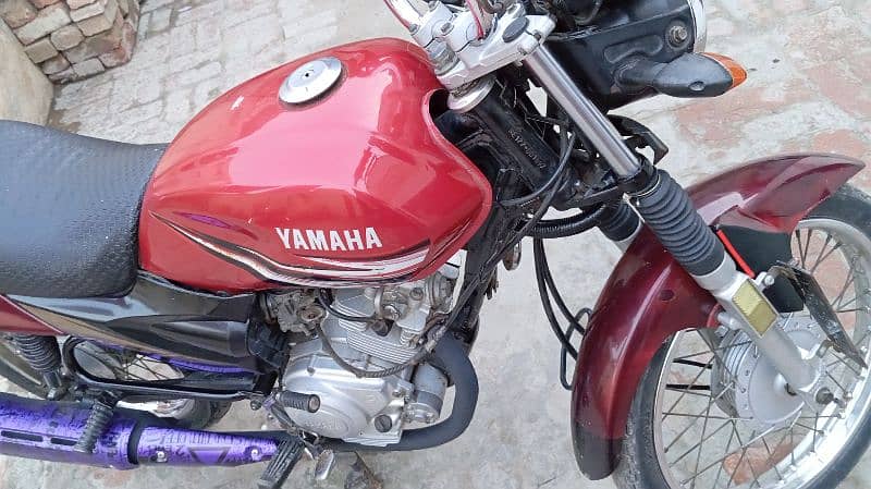 Yamaha ybz 125 location 18 Hazari district Jhang 3