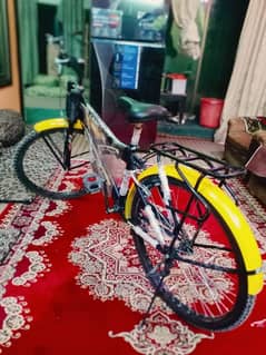 yellow bicycle