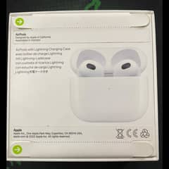 Apple AirPods (3rd Generation) Orignal Box Packed