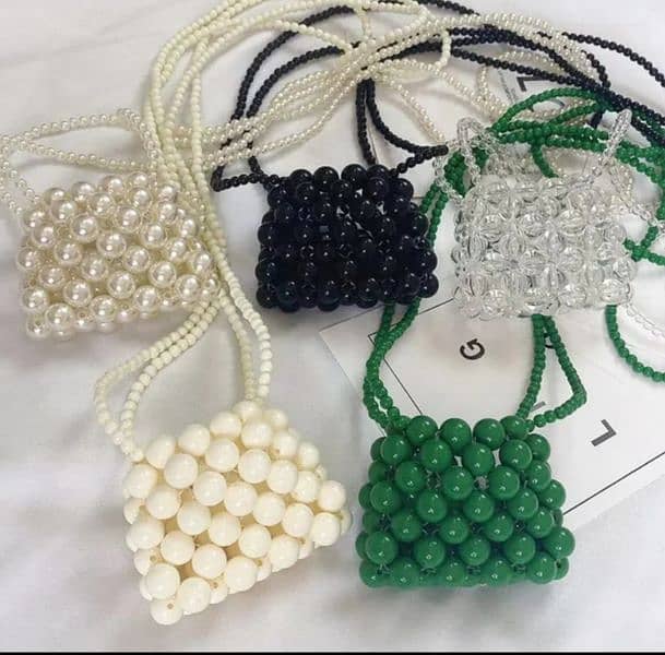 Cross body mini Pearl bag 5